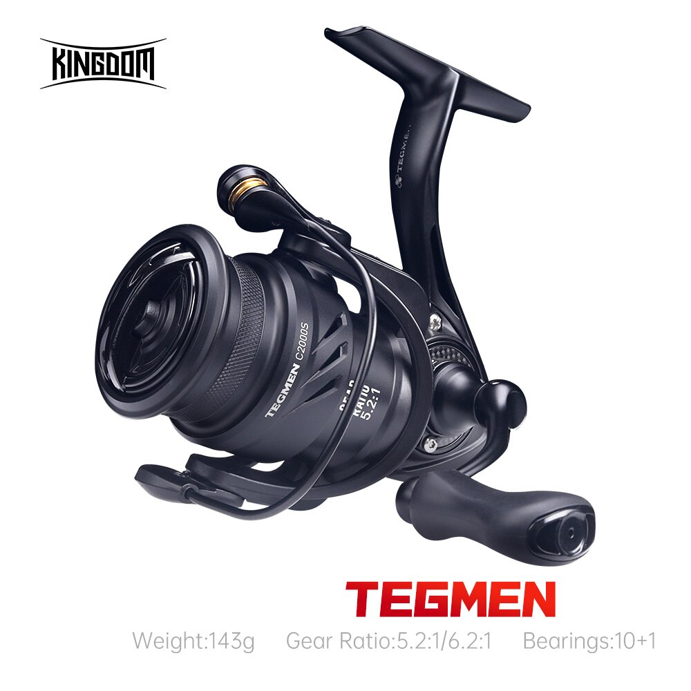 Kingdom Tegmen 5.2:1 6.2:1 143 - Abu Garcia Reel Max ulasan dan harga