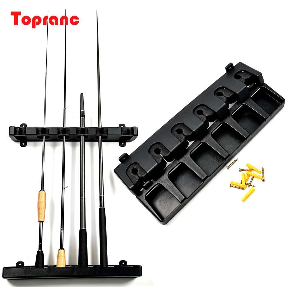 Topranc Horizontal Wall Mount  - Fishing Rod Rack ulasan dan harga