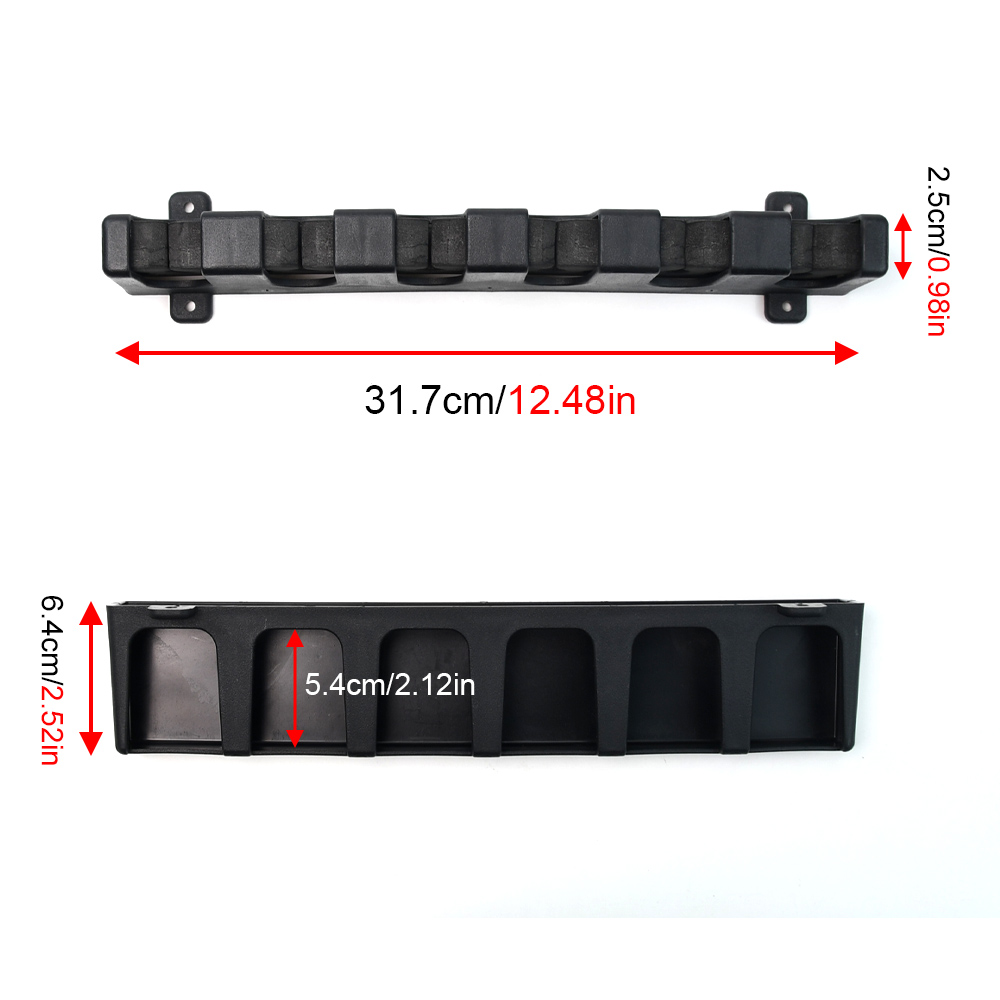 Topranc Horizontal Wall Mount  - Fishing Rod Rack ulasan dan harga