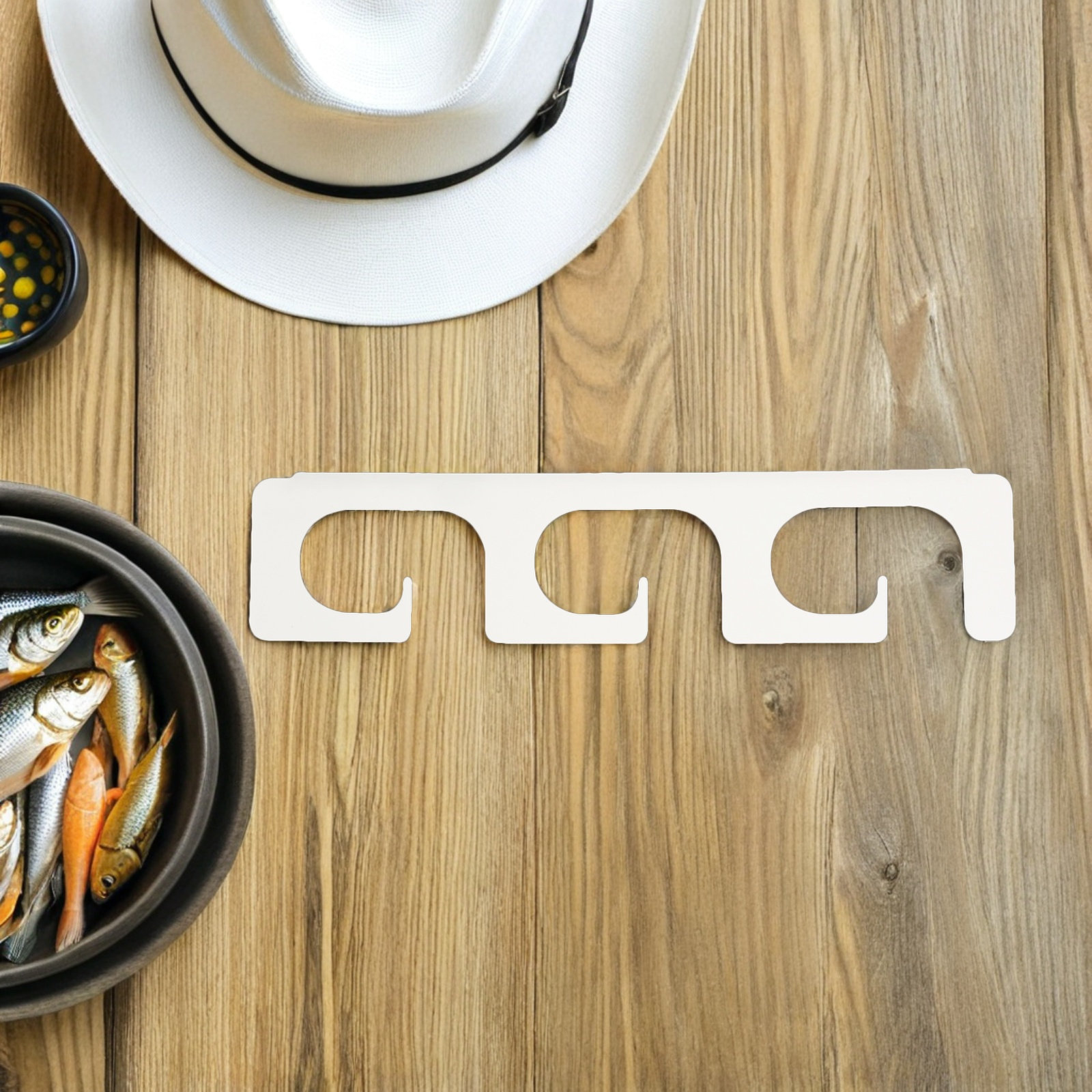 1Pair Wall-Mounted Fishing Rod - Fishing Rod Rack ulasan dan harga