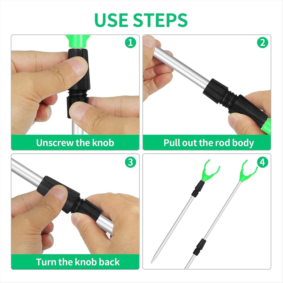 [MEGAL SALE]Fishing Rod Holder - Fishing Rod Telescopic ulasan dan harga