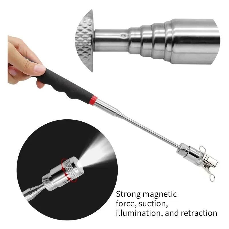 Telescopic Magnetic Pen with L - Fishing Rod Telescopic ulasan dan harga
