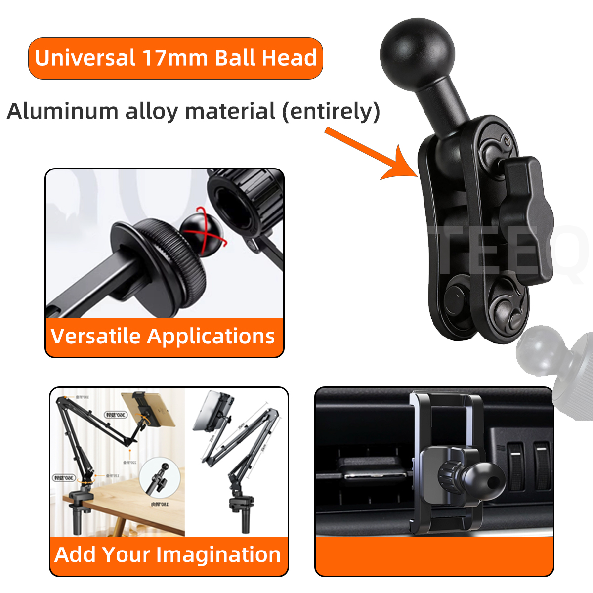Car Phone Holder Aluminum Allo - Fishing Rod Holder ulasan dan harga
