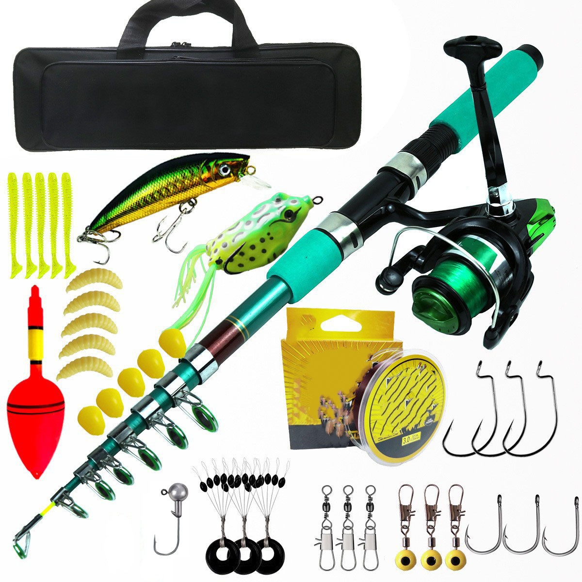 Portable Ultralight Carp Teles - Fishing Rod Telescopic ulasan dan harga