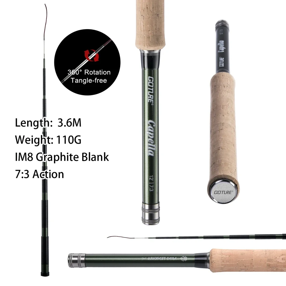 Goture 12FT Classical Tenkara  - Fishing Rod Combo ulasan dan harga