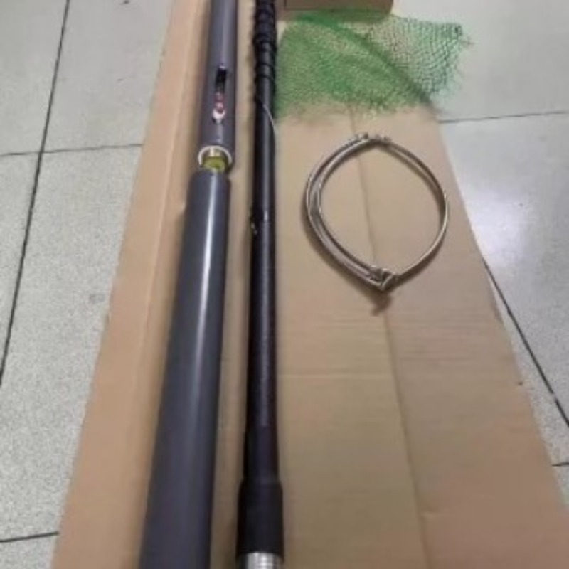Folding Telescopic Hand Net Fi - Fishing Rod Telescopic ulasan dan harga